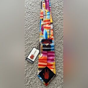 J. Garcia Multicolor Abstract Necktie